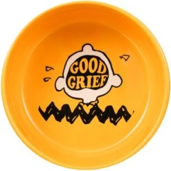 Fetch For Pets Good Grief Charlie Ceramic Dog Bowl, 3.5-cups -Blue Buffalos Shop 338536 PT1. AC SS1800 V1635779861