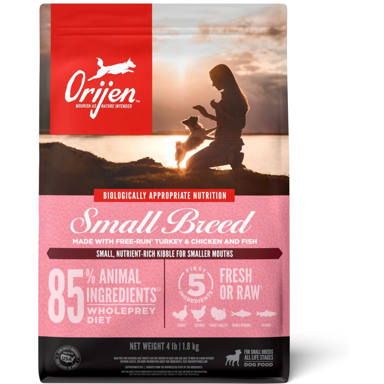 ORIJEN Small Breed Grain-Free Dry Dog Food & ORIJEN Ranch-Raised Beef Formula Grain-Free Freeze-Dried Dog Treats 4 ORIJEN Small Breed Grain-Free Dry Dog Food & ORIJEN Ranch-Raised Beef Formula Grain-Free Freeze-Dried Dog Treats - Image 2