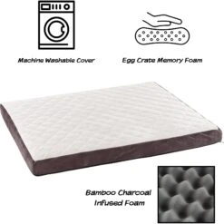 Pet Adobe Bamboo Charcoal-Infused Foam Covered Dog Bed -Blue Buffalos Shop 344923 PT2. AC SS1800 V1637288220