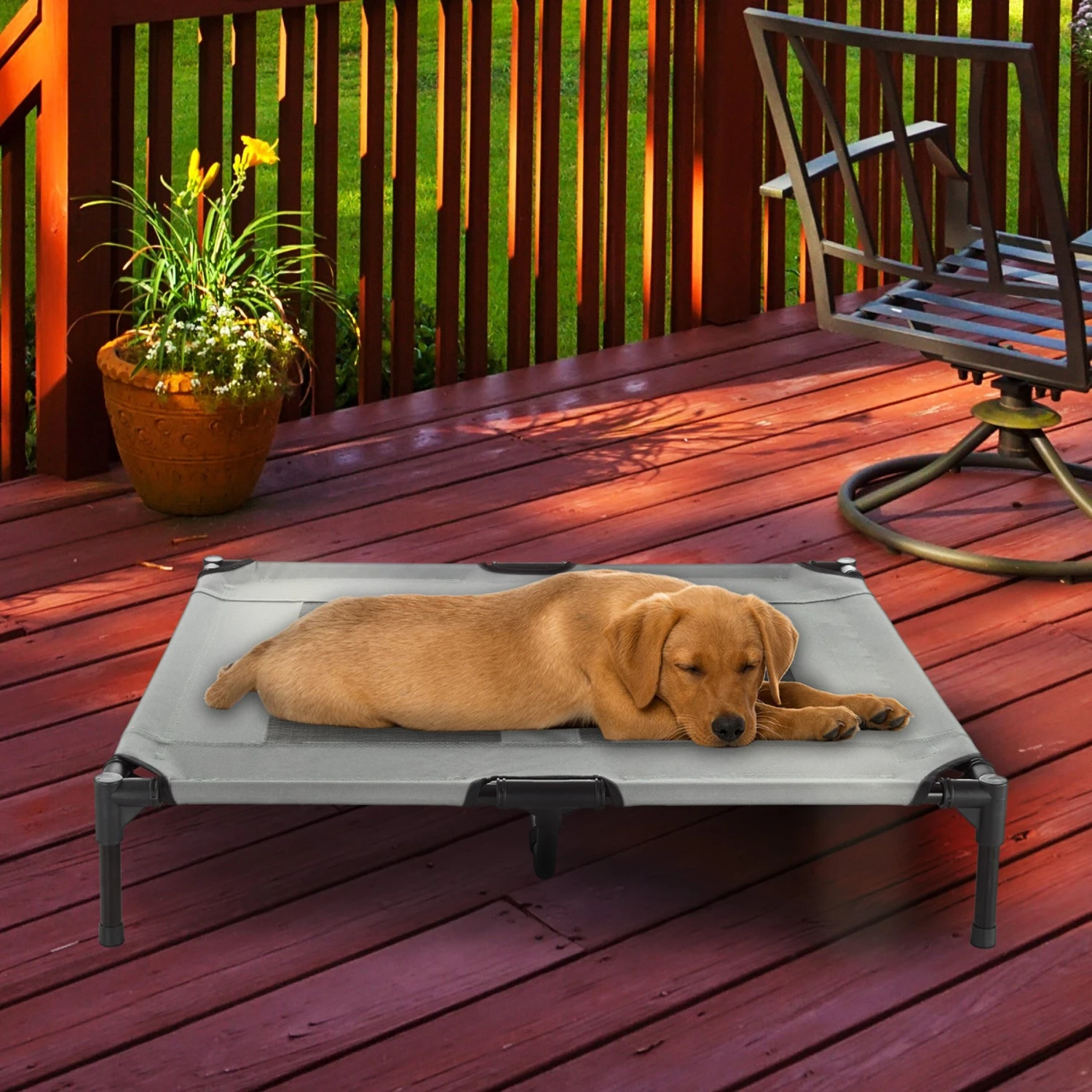 Pet Adobe Cot-Style Elevated Pet Bed 8 Pet Adobe Cot-Style Elevated Pet Bed - Image 6