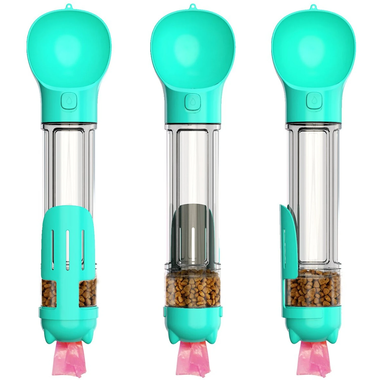 Hanamya Travel Bowl, Food Box & Poop Bag Storage Dog Travel Set 3 Hanamya Travel Bowl, Food Box & Poop Bag Storage Dog Travel Set