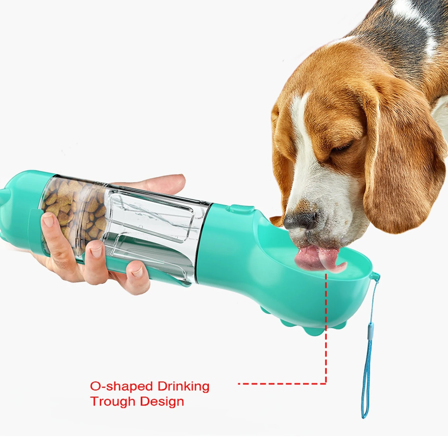 Hanamya Travel Bowl, Food Box & Poop Bag Storage Dog Travel Set 8 Hanamya Travel Bowl, Food Box & Poop Bag Storage Dog Travel Set - Image 6