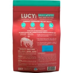 Lucy Pet Products Salmon, Pumpkin & Quinoa Small Bites Dog Food, 4.5-lbs Bag -Blue Buffalos Shop 353155 PT1. AC SS1800 V1641586024