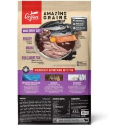 ORIJEN Amazing Grains Puppy Large Breed Dry Dog Food, 22.5-lb Bag 12 ORIJEN Amazing Grains Puppy Large Breed Dry Dog Food, 22.5-lb Bag -Blue Buffalos Shop 354071 PT1. AC SS1800 V1639146470