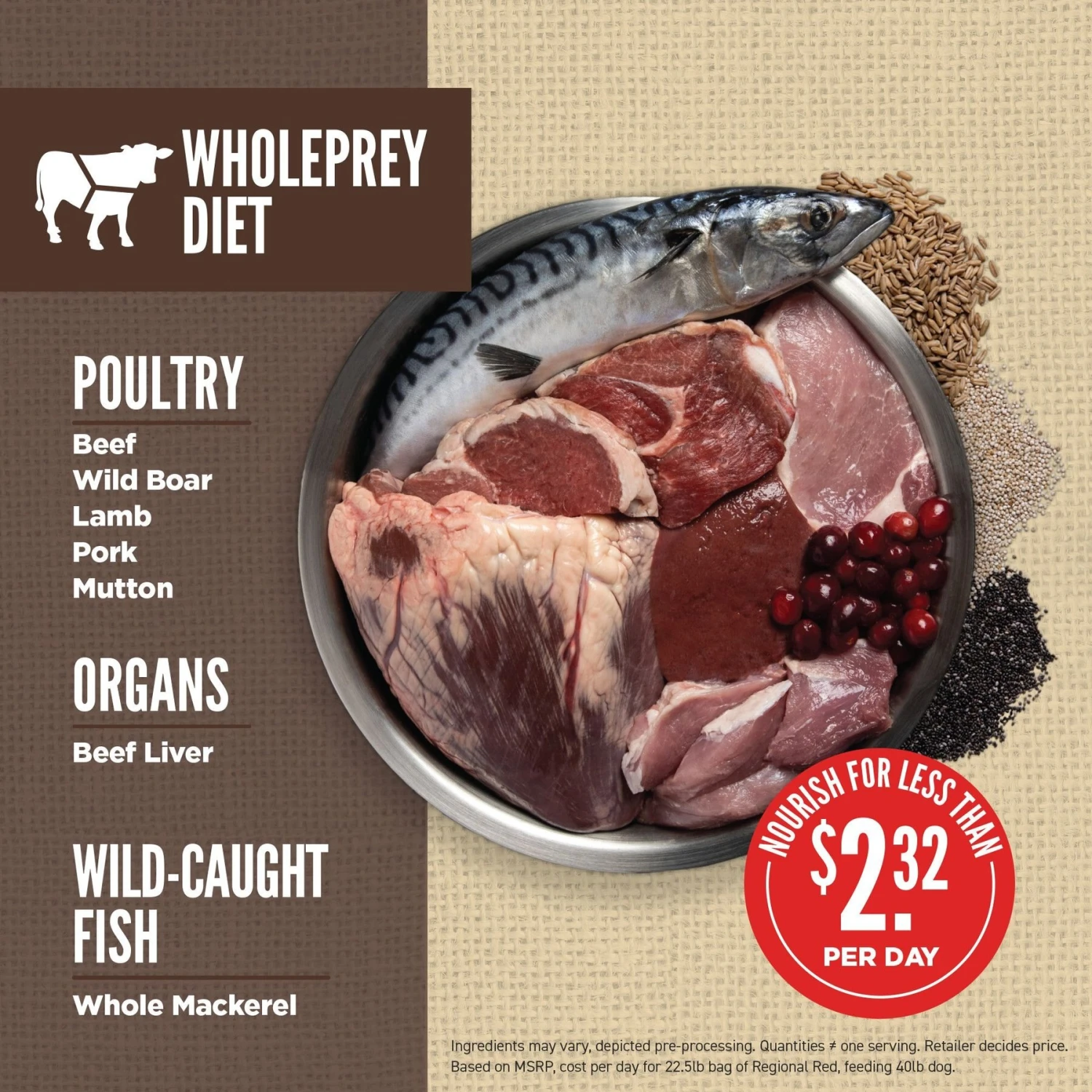 ORIJEN Amazing Grains Regional Red Dry Dog Food 6 ORIJEN Amazing Grains Regional Red Dry Dog Food - Image 4