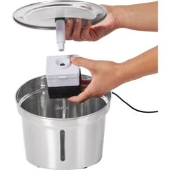 Frisco Stainless Steel Cactus & Leaf Dog & Cat Fountain 12 Frisco Stainless Steel Cactus & Leaf Dog & Cat Fountain -Blue Buffalos Shop 355814 PT3. AC SS1800 V1665173922