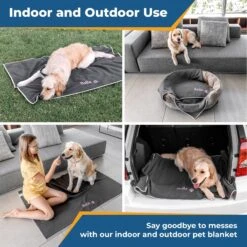 GoTags Personalized Dog Blanket -Blue Buffalos Shop 357892 PT3. AC SS1800 V1643224591