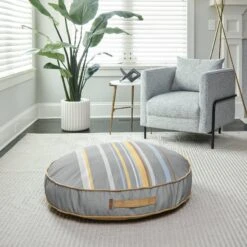 Bark And Slumber Round Lounger Pillow Dog Bed With Removable Cover 14 Bark And Slumber Round Lounger Pillow Dog Bed With Removable Cover -Blue Buffalos Shop 361252 PT3. AC SS1800 V1649367705