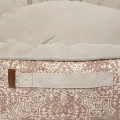 Bark And Slumber Round Cloud Bolster Dog Bed With Removable Cover -Blue Buffalos Shop 361271 PT5. AC SS1800 V1645495684