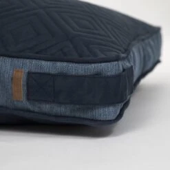 Bark And Slumber Rectangular Lounger Pillow Dog Bed With Removable Cover -Blue Buffalos Shop 361297 PT6. AC SS1800 V1646872631