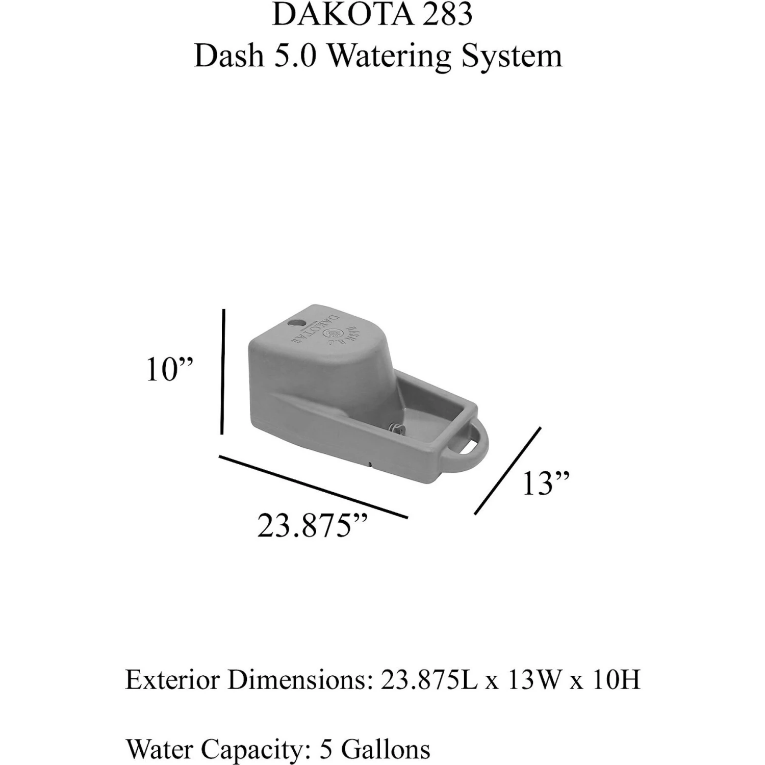 Dakota 283 Dash Dakota Guard Antimicrobial Dog Watering System 4 Dakota 283 Dash Dakota Guard Antimicrobial Dog Watering System - Image 2