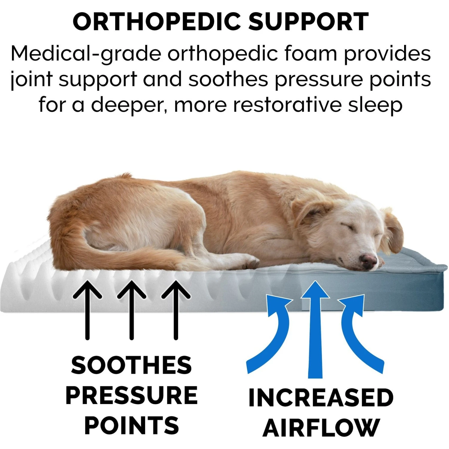 FurHaven Quilt Top Orthopedic Convertible Indoor/Outdoor Cat & Dog Bed 6 FurHaven Quilt Top Orthopedic Convertible Indoor/Outdoor Cat & Dog Bed - Image 4