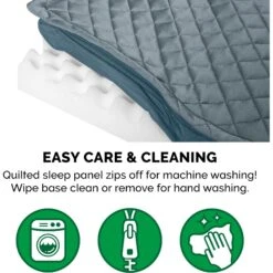 FurHaven Quilt Top Orthopedic Convertible Indoor/Outdoor Cat & Dog Bed 15 FurHaven Quilt Top Orthopedic Convertible Indoor/Outdoor Cat & Dog Bed -Blue Buffalos Shop 362112 PT5. AC SS1800 V1645661821