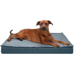 FurHaven Quilt Top Memory Foam Convertible Indoor/Outdoor Cat & Dog Bed -Blue Buffalos Shop 362129 PT1. AC SS1800 V1667228507