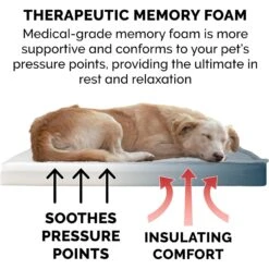 FurHaven Quilt Top Memory Foam Convertible Indoor/Outdoor Cat & Dog Bed -Blue Buffalos Shop 362129 PT3. AC SS1800 V1645656098