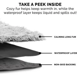 FurHaven Polyester Furniture Luxury Snuggle Spot Furniture Protector -Blue Buffalos Shop 363168 PT5. AC SS1800 V1657727006