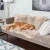 FurHaven Polyester Long Fur & Velvet Dog Blanket -Blue Buffalos Shop 363174 MAIN. AC SS1800 V1657657265