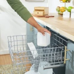 Frisco Elevated Non-Skid Bamboo Melamine Bowl Double Diner With Bamboo Stand -Blue Buffalos Shop 363385 PT6. AC SS1800 V1657657267