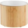 Frisco Elevated Non-Skid Bamboo Melamine Dog Bowl With Bamboo Stand -Blue Buffalos Shop 363391 MAIN. AC SS1800 V1659548071