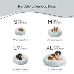 Best Friends By Sheri The Original Calming Shag Fur Donut Cuddler Cat & Dog Bed 13 Best Friends By Sheri The Original Calming Shag Fur Donut Cuddler Cat & Dog Bed -Blue Buffalos Shop 363822 PT3. AC SS1800 V1689792026