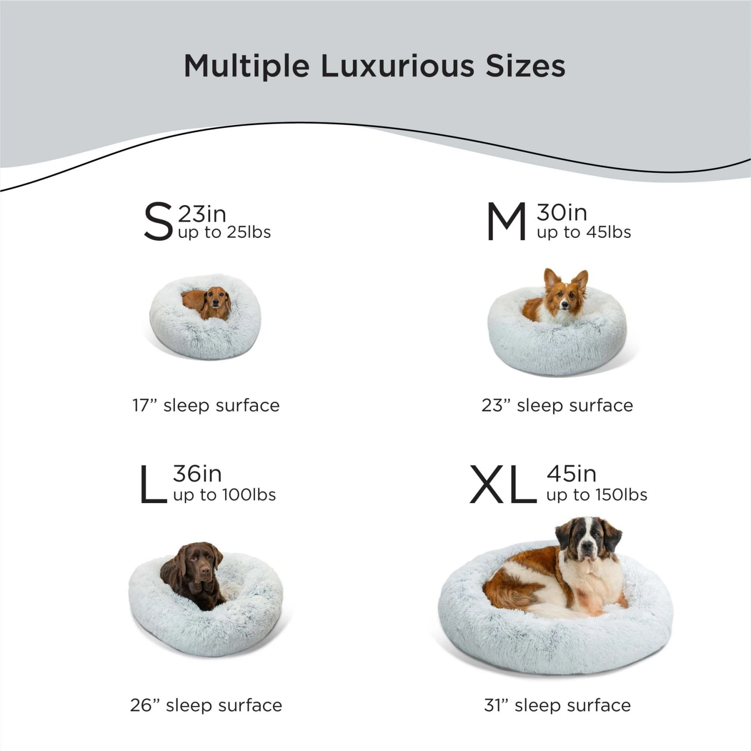 Best Friends By Sheri The Original Calming Shag Fur Donut Cuddler Cat & Dog Bed 6 Best Friends By Sheri The Original Calming Shag Fur Donut Cuddler Cat & Dog Bed - Image 4