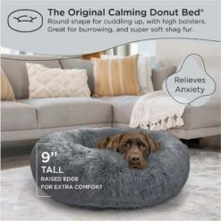 Best Friends By Sheri The Original Calming Shag Fur Donut Cuddler Cat & Dog Bed 14 Best Friends By Sheri The Original Calming Shag Fur Donut Cuddler Cat & Dog Bed -Blue Buffalos Shop 363822 PT4. AC SS1800 V1689792631
