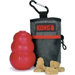 KONG Dog Treat Bag, Red & Black, Small -Blue Buffalos Shop 364077 PT2. AC SS1800 V1643837206