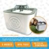 PawPerfect Cat & Dog Water Fountain, White 1 PawPerfect Cat & Dog Water Fountain, White -Blue Buffalos Shop 365301 MAIN. AC SS1800 V1644877427