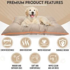 Precious Tails Co-Pilot Waterproof Pillow Cat & Dog Bed -Blue Buffalos Shop 366667 PT2. AC SS1800 V1644374494