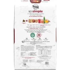 Nutro SO SIMPLE Adult Beef & Rice Recipe Natural Dry Dog Food 12 Nutro SO SIMPLE Adult Beef & Rice Recipe Natural Dry Dog Food -Blue Buffalos Shop 366852 PT1. AC SS1800 V1702666794