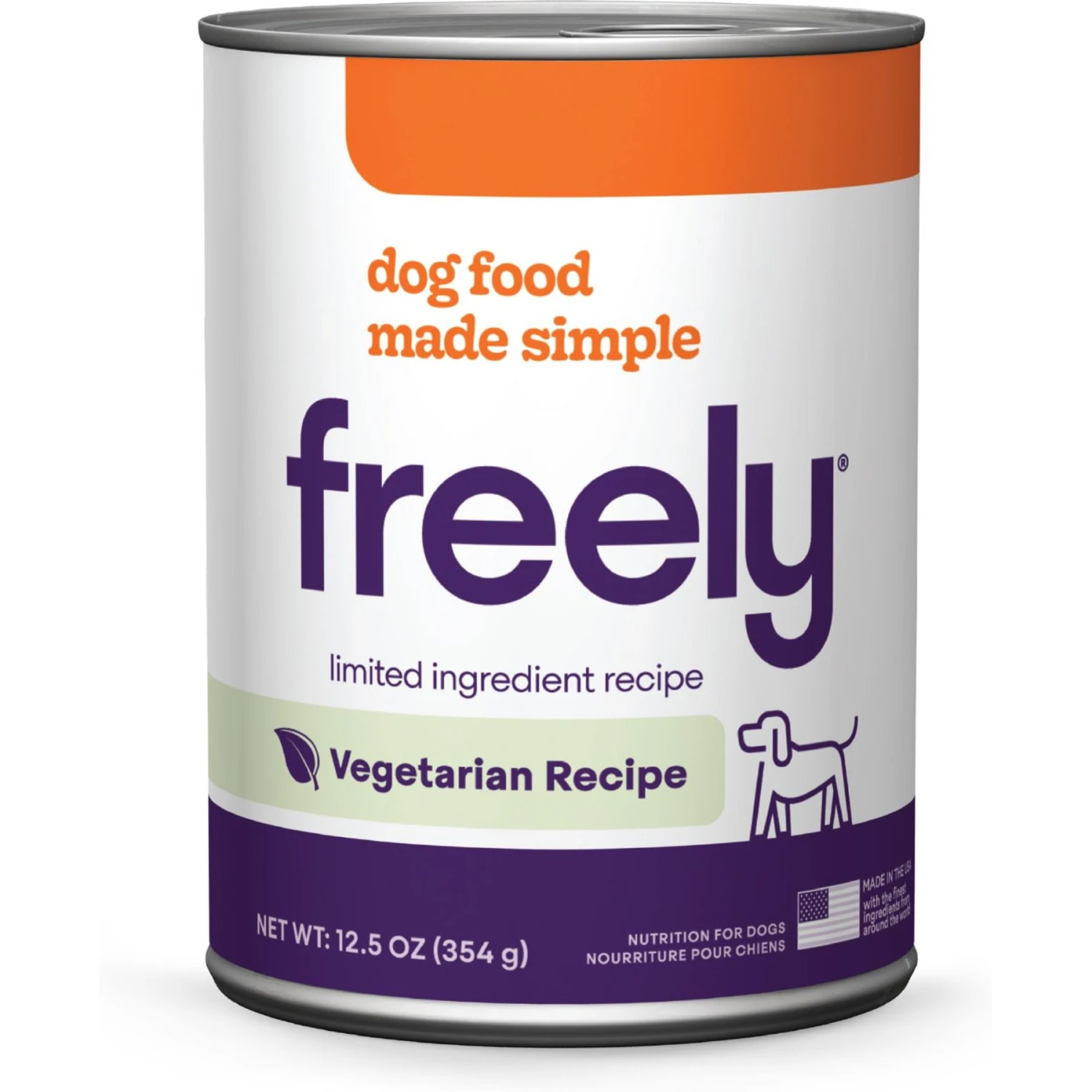 Freely Vegetarian Recipe Limited Ingredient Grain-Free Wet Dog Food 3 Freely Vegetarian Recipe Limited Ingredient Grain-Free Wet Dog Food