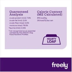 Freely Vegetarian Recipe Limited Ingredient Grain-Free Wet Dog Food 13 Freely Vegetarian Recipe Limited Ingredient Grain-Free Wet Dog Food -Blue Buffalos Shop 366888 PT4. AC SS1800 V1682517954