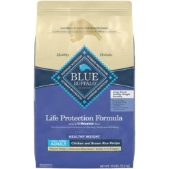 Blue Buffalo Life Protection Formula Large Breed Healthy Weight Adult Chicken & Brown Rice Recipe Dry Dog Food & Blue Buffalo True Solutions Healthy Weight Natural Weight Control Chicken Adult Wet Dog Food -Blue Buffalos Shop 367526 PT5. AC SS1800 V1677098021