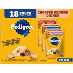 Pedigree Chopped Ground Dinner Variety Pack Chicken, Filet Mignon & Beef Adult Wet Dog Food & Pedigree Chopped Ground Dinner Variety Pack With Chicken, Beef & Bacon Adult Wet Dog Food 16 Pedigree Chopped Ground Dinner Variety Pack Chicken, Filet Mignon & Beef Adult Wet Dog Food & Pedigree Chopped Ground Dinner Variety Pack With Chicken, Beef & Bacon Adult Wet Dog Food -Blue Buffalos Shop 367553 PT5. AC SS1800 V1644468129