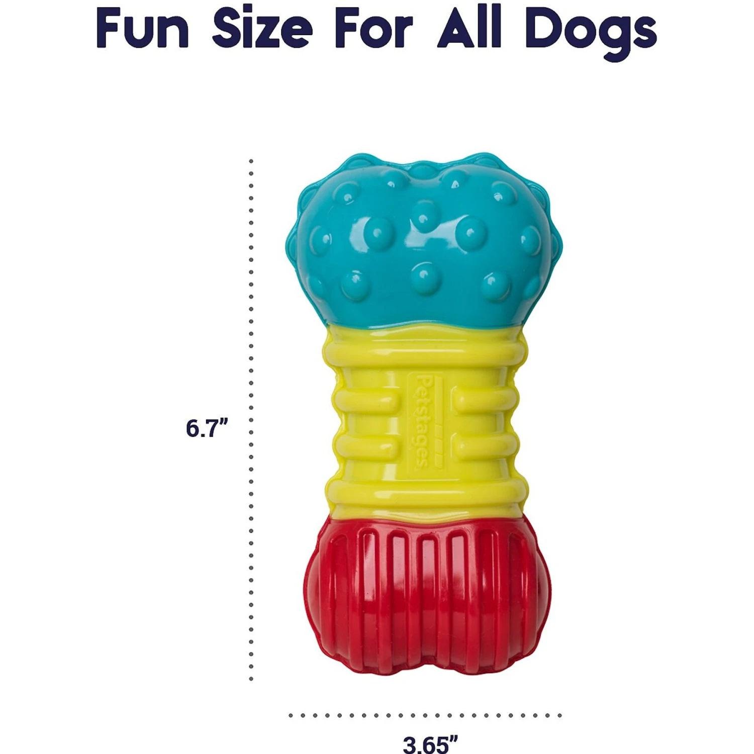 Petstages Multi-Squeak Bone Dog Chew Toy 7 Petstages Multi-Squeak Bone Dog Chew Toy - Image 5