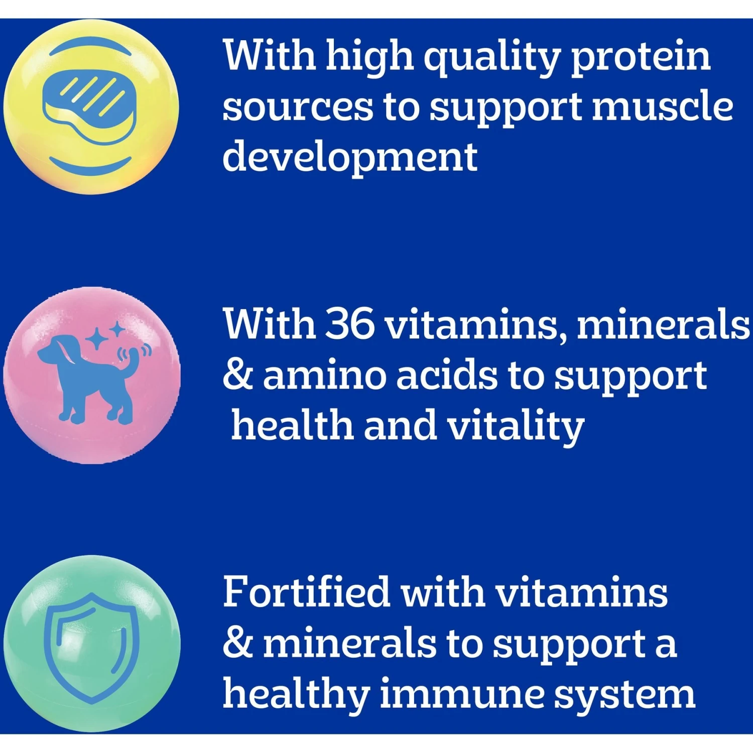 Pedigree Puppy Growth & Protection Grilled Steak & Vegetable Flavor Dry Dog Food 10 Pedigree Puppy Growth & Protection Grilled Steak & Vegetable Flavor Dry Dog Food - Image 8