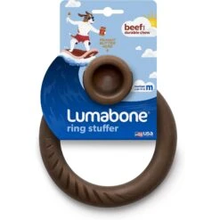 Lumabone Ring-Stuffer Beef Flavor Dog Toy -Blue Buffalos Shop 370193 PT2. AC SS1800 V1646759213