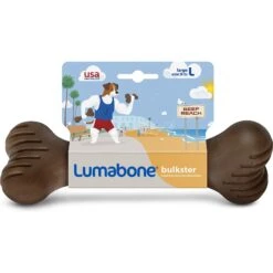 Lumabone Bulkster Beef Flavor Dog Toy 10 Lumabone Bulkster Beef Flavor Dog Toy -Blue Buffalos Shop 370204 PT2. AC SS1800 V1646759223