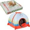 Pixar Toy Story's Pizza Planet Pillow Dog & Cat Bed & Pixar The Claw Covered Dog & Cat Bed -Blue Buffalos Shop 370386 MAIN. AC SS1800 V1645808226