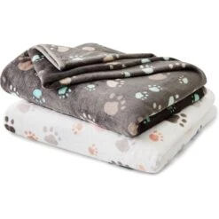 Allisandro Microplush Fleece Polyester Dog & Cat Blanket -Blue Buffalos Shop 372085 PT3. AC SS1800 V1657657541