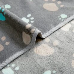 Allisandro Microplush Fleece Polyester Dog & Cat Blanket -Blue Buffalos Shop 372085 PT4. AC SS1800 V1650017789