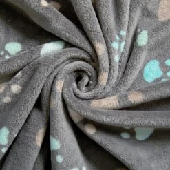 Allisandro Microplush Fleece Polyester Dog & Cat Blanket -Blue Buffalos Shop 372085 PT5. AC SS1800 V1650010915