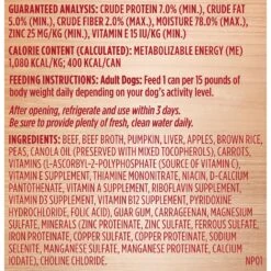 Rachael Ray Nutrish Real Beef & Pumpkin Canned Dog Food, 13-oz, Case Of 12 15 Rachael Ray Nutrish Real Beef & Pumpkin Canned Dog Food, 13-oz, Case Of 12 -Blue Buffalos Shop 373431 PT7. AC SS1800 V1648244189