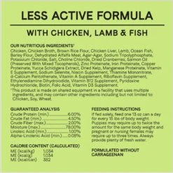 CANIDAE All Life Stages Less Active Chicken, Lamb & Fish Formula Canned Dog Food -Blue Buffalos Shop 47021 PT6. AC SS1800 V1673463412