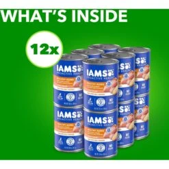 Iams ProActive Health Classic Ground With Slow Cooked Chicken & Rice Healthy Aging Senior Wet Dog Food -Blue Buffalos Shop 47672 PT3. AC SS1800 V1658226634