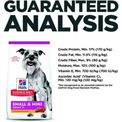 Hill's Science Diet Adult 7+ Small & Mini Chicken Meal, Barley & Brown Rice Recipe Dry Dog Food 19 Hill's Science Diet Adult 7+ Small & Mini Chicken Meal, Barley & Brown Rice Recipe Dry Dog Food -Blue Buffalos Shop 48936 PT8. AC SS1800 V1609377742