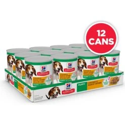 Hill's Science Diet Puppy Chicken & Barley Entree Canned Dog Food 12 Hill's Science Diet Puppy Chicken & Barley Entree Canned Dog Food -Blue Buffalos Shop 48946 PT1. AC SS1800 V1690562193