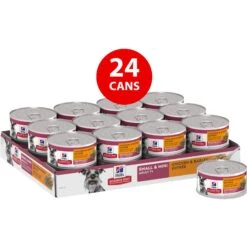 Hill's Science Diet Adult 7+ Small & Mini Chicken & Barley Entree Canned Dog Food -Blue Buffalos Shop 48955 PT2. AC SS1800 V1692727477