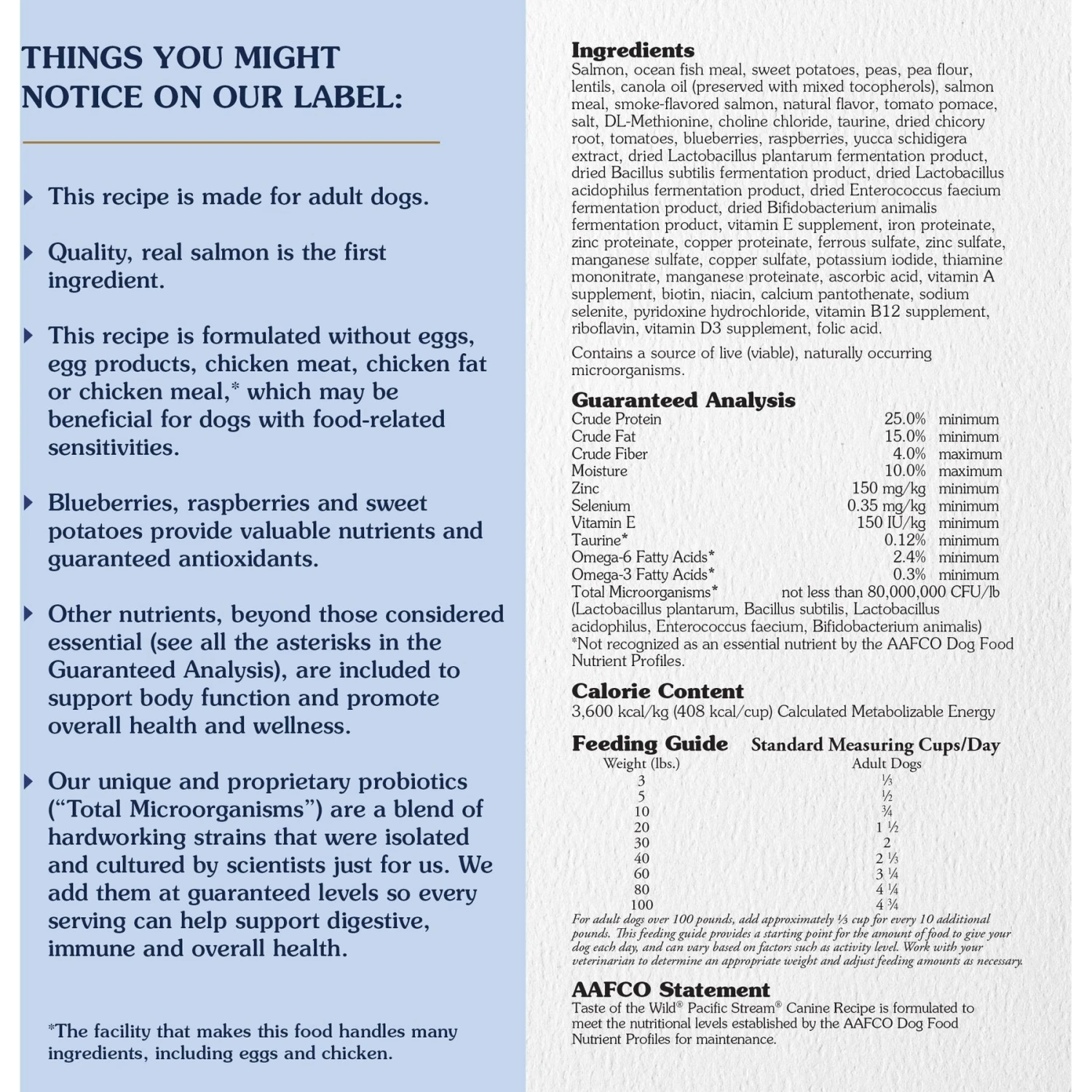 Taste Of The Wild Pacific Stream Smoke-Flavored Salmon Grain-Free Dry Dog Food 5 Taste Of The Wild Pacific Stream Smoke-Flavored Salmon Grain-Free Dry Dog Food - Image 3