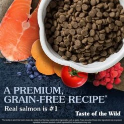 Taste Of The Wild Pacific Stream Smoke-Flavored Salmon Grain-Free Dry Dog Food 12 Taste Of The Wild Pacific Stream Smoke-Flavored Salmon Grain-Free Dry Dog Food -Blue Buffalos Shop 49067 PT3. AC SS1800 V1641261130